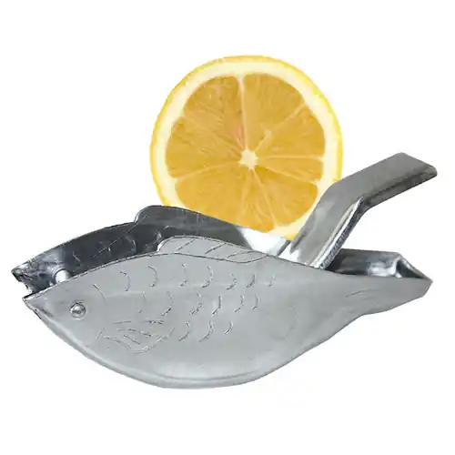 Zitronenschnitzelpresse Edelstahl L 125 mm x 25 mm Top-Seller
